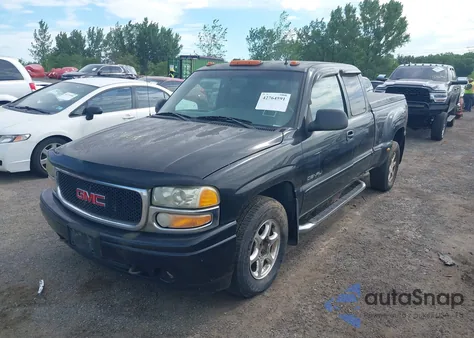 2002 GMC Sierra 1500 Denali из США, поврежденный, VIN 2GTFK69U821340727